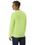 hanes 484l unisex cool-dri cotton touch long-sleeve t-shirt Back Thumbnail