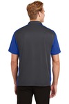 sport-tek st652 colorblock micropique sport-wick ® polo Back Thumbnail