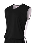 a4 nb2320 youth reversible moisture management muscle shirt Front Thumbnail