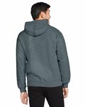 gildan sf500 adult softstyle® fleece pullover hooded sweatshirt Back Thumbnail