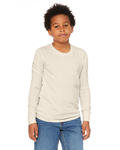 Bella + Canvas 3501Y Youth Jersey Long-Sleeve T-Shirt Back Thumbnail