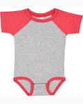 rabbit skins rs4430 infant baseball bodysuit Back Thumbnail