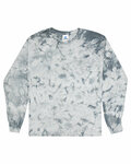 tie-dye 2390 unisex crystal wash long-sleeve t-shirt Front Thumbnail
