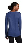 Sport-Tek LST710 Ladies Exchange 1.5 Long Sleeve Crew Back Thumbnail