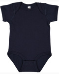 Rabbit Skins 4424 Infant Fine Jersey Bodysuit Front Thumbnail