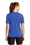Sport-Tek LST470 Ladies Rashguard Tee Back Thumbnail