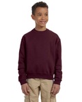 Jerzees 562B Youth NuBlend® Fleece Crew Front Thumbnail