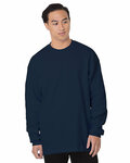 bayside 8205 heavyweight waffle knit long-sleeve thermal Front Thumbnail