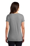 district dm1350l women's perfect tri ® v-neck tee Back Thumbnail