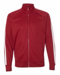 independent trading co. exp70ptz unisex poly-tech full-zip track jacket Front Thumbnail