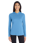 team 365 tt41w ladies' zone performance hoodie Back Thumbnail