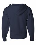 Jerzees 993 NuBlend® Full-Zip Hooded Sweatshirt Back Thumbnail