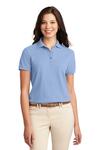 Port Authority L500 Ladies Silk Touch™ Polo Front Thumbnail