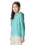 Comfort Colors 1467Y Youth Lightweight Hooded Sweatshirt Side Thumbnail