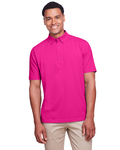 UltraClub UC105 Men's Lakeshore Stretch Cotton Performance Polo Back Thumbnail