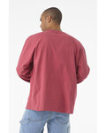 Bella + Canvas 4651 Unisex 7.5 oz Heavyweight Long Sleeve T-Shirt Back Thumbnail