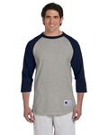 Champion T1397 Adult Raglan T-Shirt Side Thumbnail