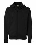 independent trading co. exp80ptz poly-tech full-zip hooded sweatshirt Front Thumbnail