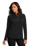 port authority lk870 ladies c-free ™ cypress 1/4-zip Front Thumbnail