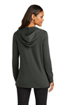 Port Authority LK826 Ladies Microterry Pullover Hoodie Back Thumbnail