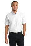 port authority s659 short sleeve superpro ™ oxford shirt Front Thumbnail
