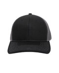Outdoor Cap OC771 Structured Trucker With Solid Mesh Back Hat Front Thumbnail