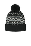 Port Authority C991 Alpine Pom Beanie Back Thumbnail