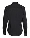 van heusen 13v5053 women's cotton/poly solid point collar shirt Back Thumbnail