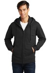 port & company pc850zh fan favorite fleece full-zip hooded sweatshirt Front Thumbnail