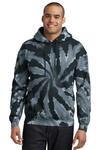 port & company pc146 tie-dye pullover hooded sweatshirt Front Thumbnail