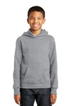 port & company pc850yh youth fan favorite fleece pullover hooded sweatshirt Front Thumbnail