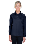 Harriton M211LW Ladies' Advantage Snag Protection Plus Long-Sleeve Tactical Polo Back Thumbnail