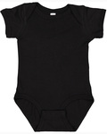Rabbit Skins 4424 Infant Fine Jersey Bodysuit Front Thumbnail