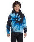 Tie-Dye CD877Y Youth Pullover Hooded Sweatshirt Side Thumbnail