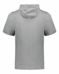 holloway 222505 ventura soft knit short sleeve hoodie Back Thumbnail