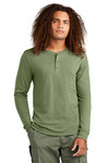 district dt145 perfect tri ® long sleeve henley Front Thumbnail