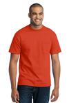 Port & Company PC55P Core Blend Pocket Tee Front Thumbnail