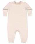 rabbit skins 4447 infant fleece one-piece bodysuit Front Thumbnail