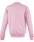 just hoods by awdis jha030 adult midweight college crewneck sweatshirt Back Thumbnail