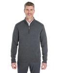Devon & Jones DG478 Men's Manchester Fully-Fashioned Quarter-Zip Sweater Front Thumbnail