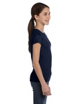LAT 2616 Girls' Fine Jersey T-Shirt Side Thumbnail