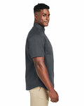 harriton m585 men's advantage il short-sleeve work shirt Side Thumbnail