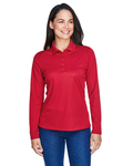 extreme 75111 ladies' eperformance™ snag protection long-sleeve polo Back Thumbnail