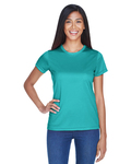 UltraClub 8420L Ladies' Cool & Dry Sport Performance Interlock T-Shirt Side Thumbnail