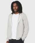 Bella + Canvas 3739 Unisex Sponge Fleece Full-Zip Hooded Sweatshirt Side Thumbnail