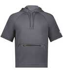 Russell Athletic R24TFM Legend Short Sleeve Tech Fleece Hoodie Front Thumbnail