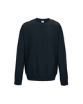 just hoods by awdis jha030 adult midweight college crewneck sweatshirt Front Thumbnail