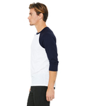 Bella + Canvas 3200 Unisex 3/4-Sleeve Baseball T-Shirt Side Thumbnail