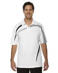 north end 88645 men's impact performance polyester piqué colorblock polo Side Thumbnail