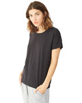 alternative 04861c1 ladies' rocker garment-dyed distressed t-shirt Side Thumbnail